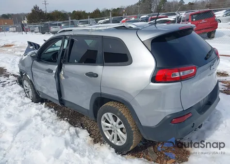 2015 Jeep Cherokee Sport из США, поврежденный, VIN 1C4PJLAB1FW637403